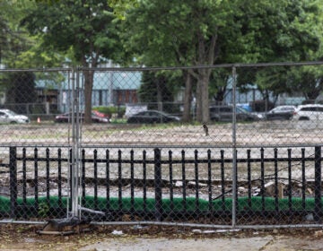 The lot where the UC Townhomes once stood