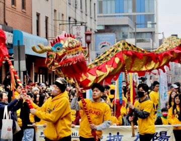 Chinatown during Lunar New Year Parade