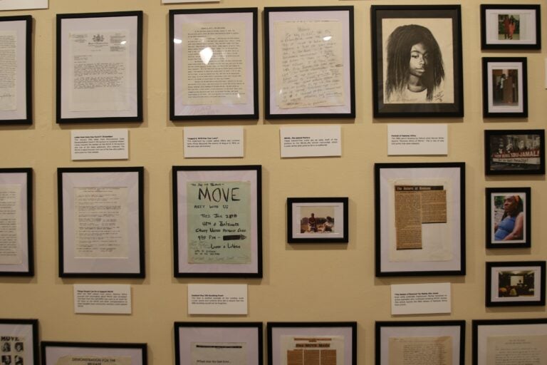 artifacts on the wall