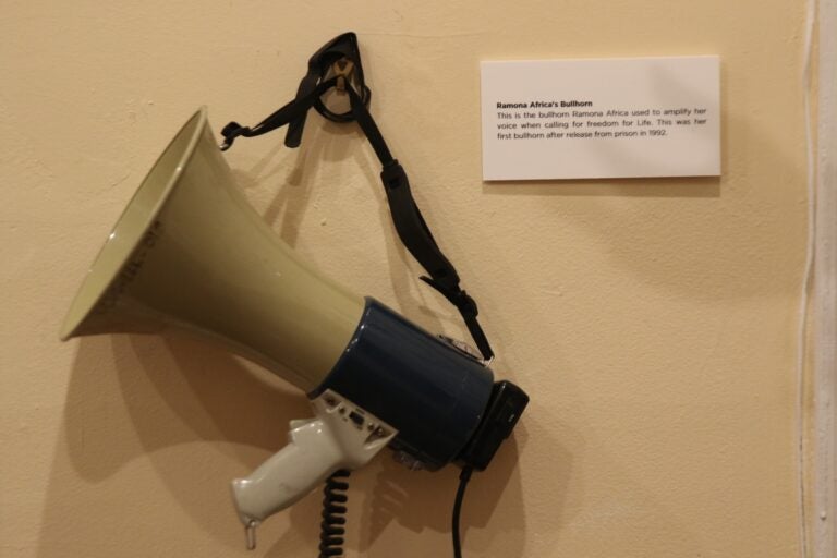 Ramona Africa's bullhorn