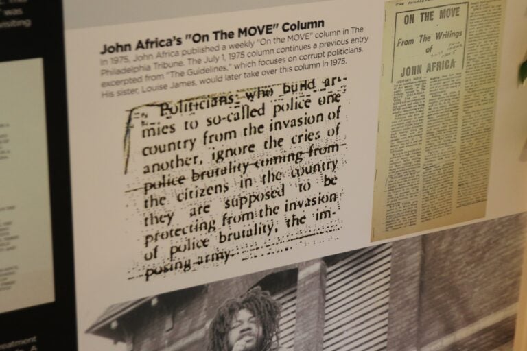 a photo of a colum by John Africa