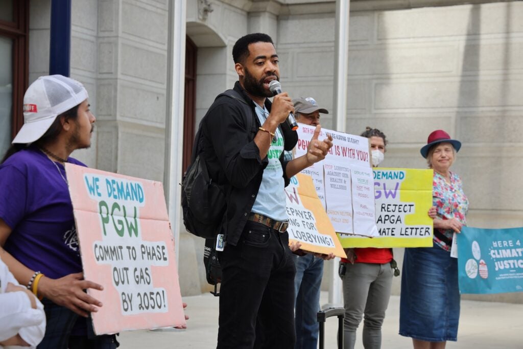 Patrick Houston speaks