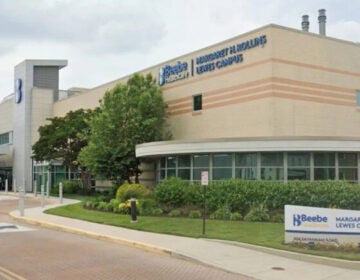 El hospital Beebe Healthcare en el condado de Sussex, Delaware. Un estudio dice que ninguno de los sistemas de salud del condado – Beebe Healthcare, Bayhealth o TidalHealth – tiene suficientes recursos para poder tener una facultad de medicina, pero podría ser posible si lo hicieran juntos