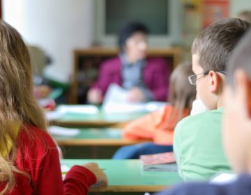 Children in a classroom