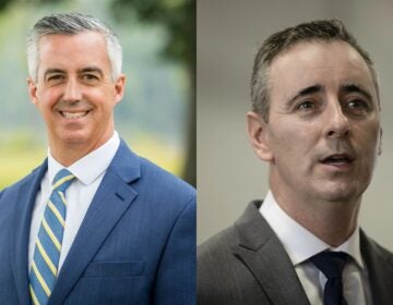 side-by-side photos of Bob Harvie and Brian Fitzpatrick
