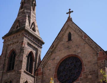 The exterior of the Cathedral of the Immaculate Conception in Camden