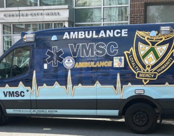 New Chester County emergency vehicle outside city hall