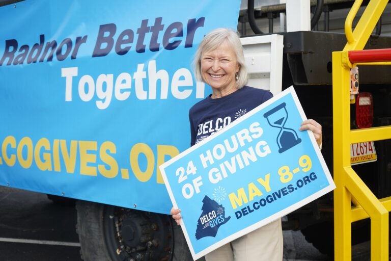 Frances Sheehan at Delco Gives Day