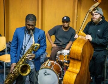 Germantown Jazz Festival musicians playing