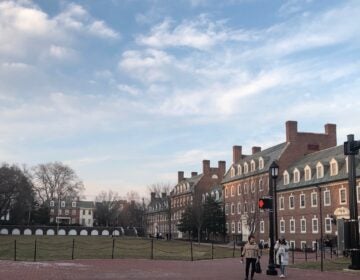 The University of Delaware campus in Newark.
