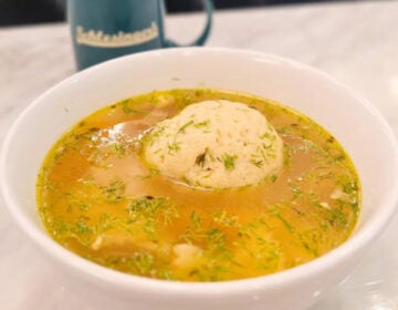 Matzo ball soup