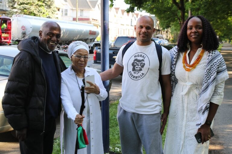 Jeff Hart, Pam Africa, Amir Joshua Palmer and Krystal Strong