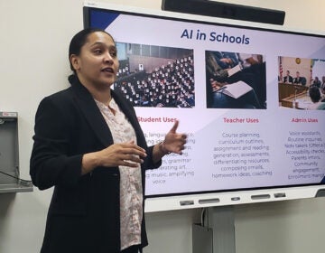 Betty Chandy teaching