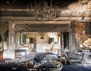 inside the burned home of Josh Shapiro