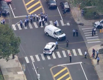 police officers in the street