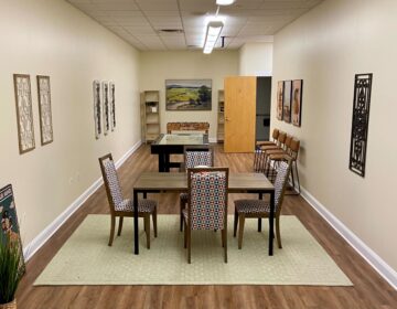 Inside the room