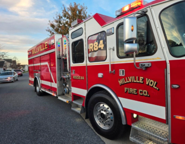 A Millville fire truck is seen in a file photo.